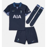 Camisa de time de futebol Tottenham Hotspur Brennan Johnson #22 Replicas 2º Equipamento Infantil 2024-25 Manga Curta (+ Calças curtas)